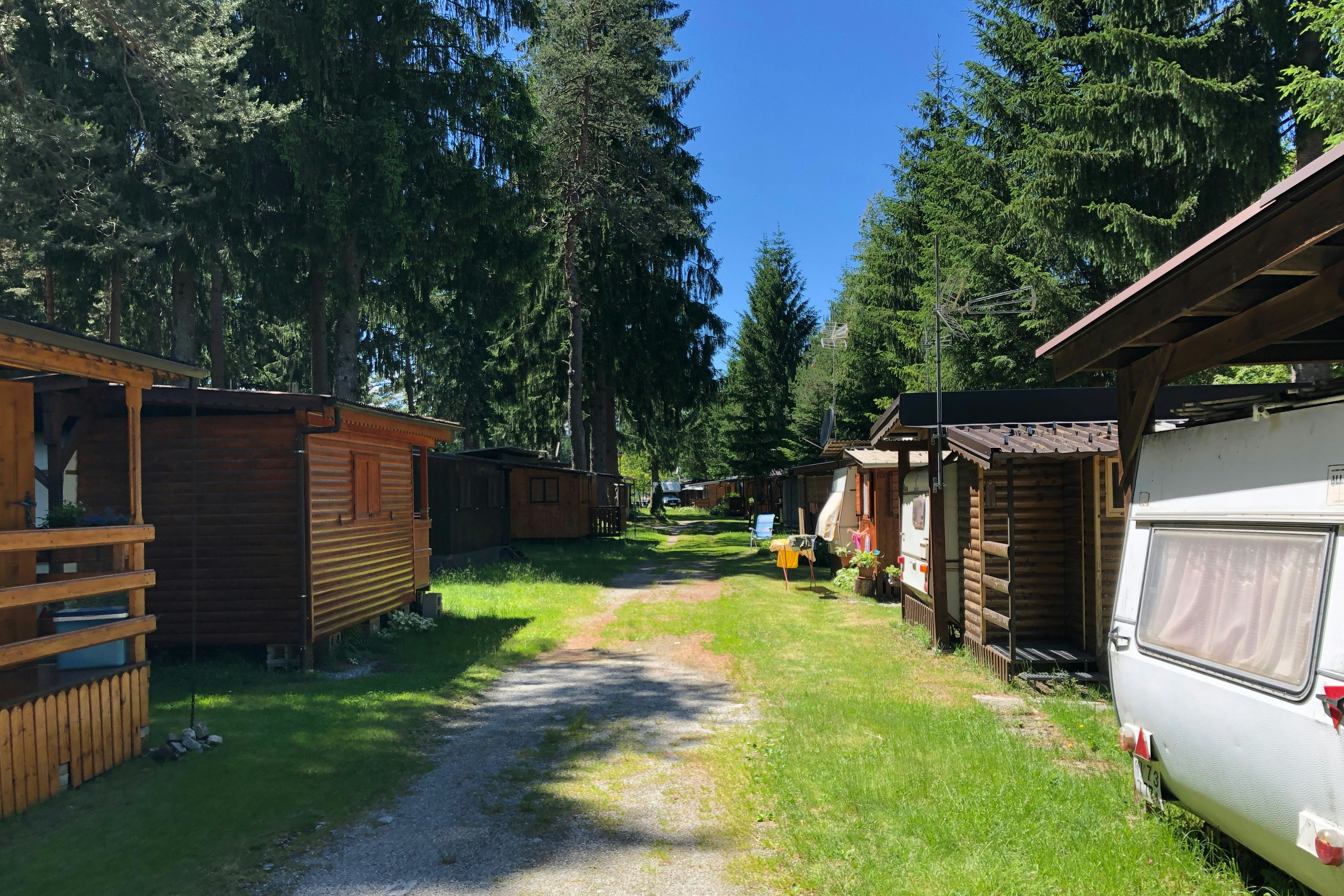 Camping La Pineta  - Mobilheime auf dem Campingplatz