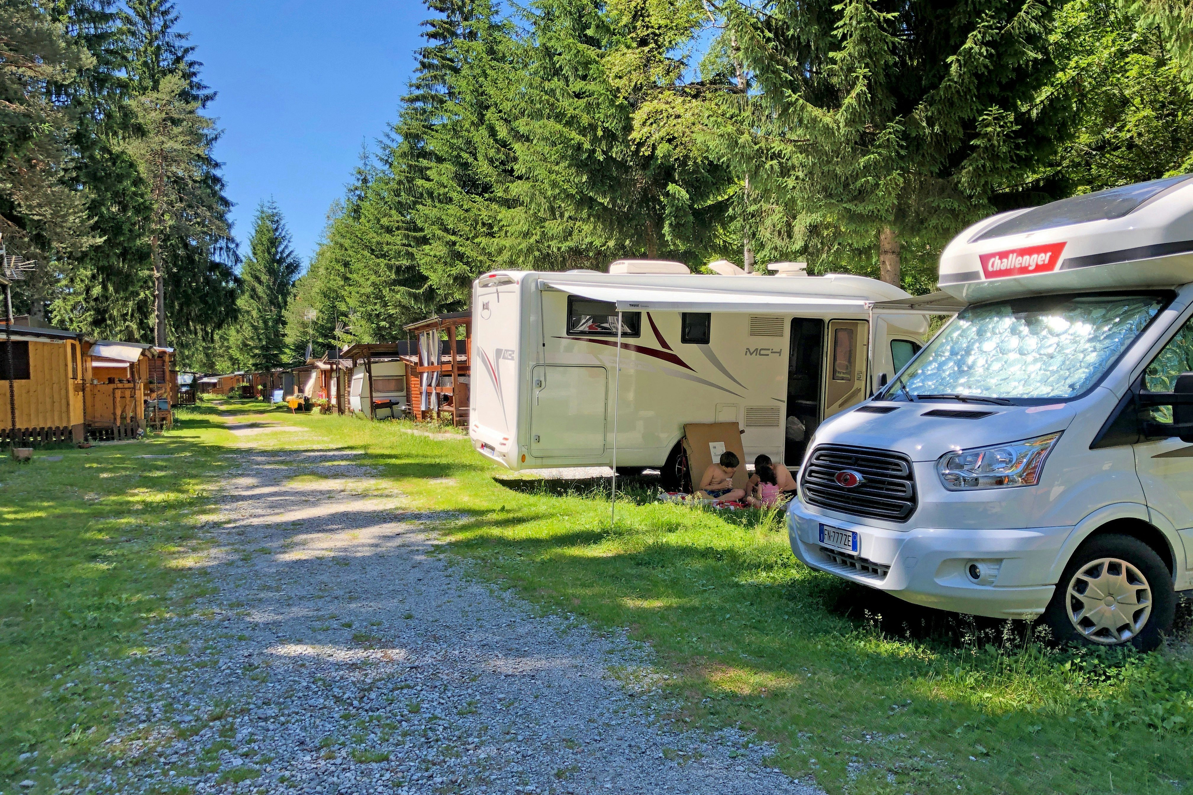 Camping La Pineta - Standplätze auf dem Campingplatz