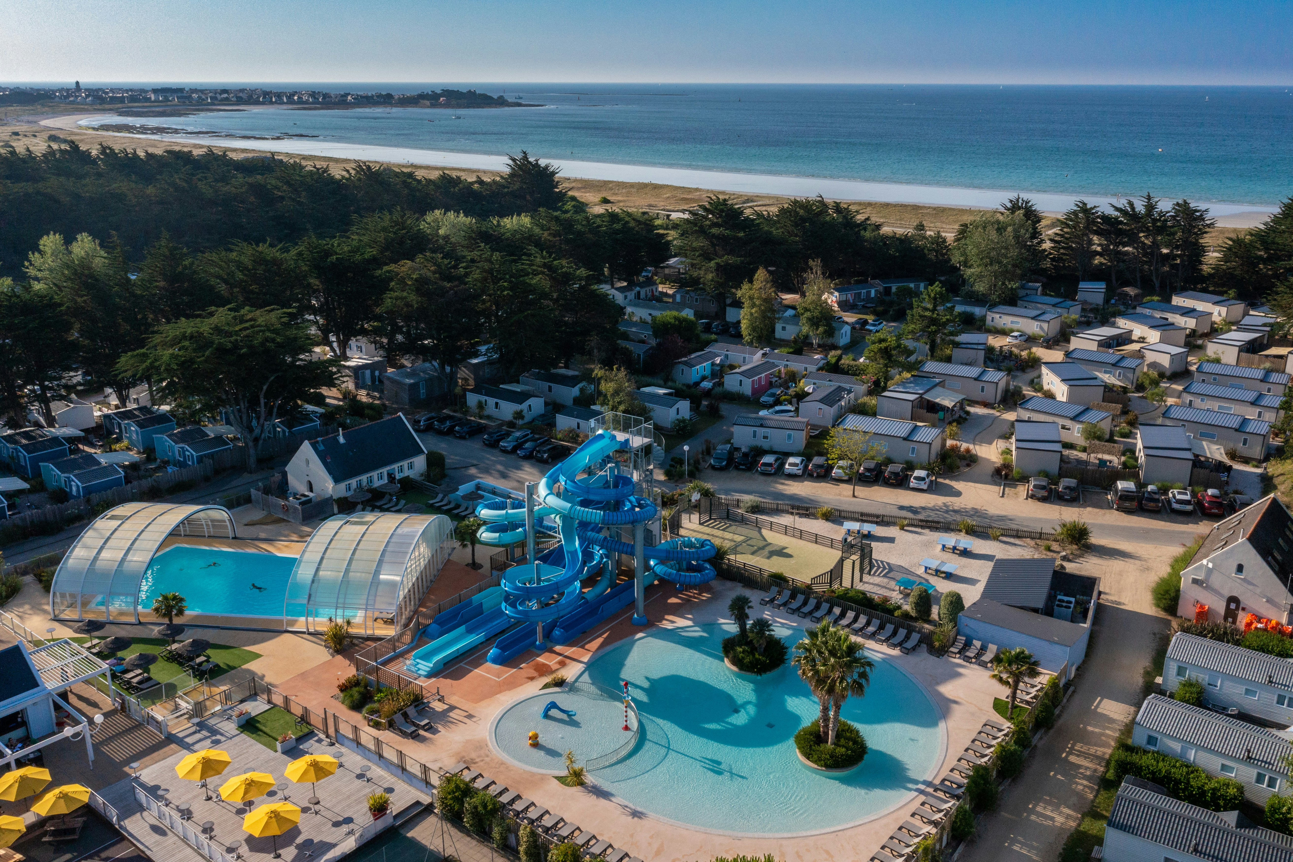 Yelloh! Village La Plage - Blick auf die Badelandschaft