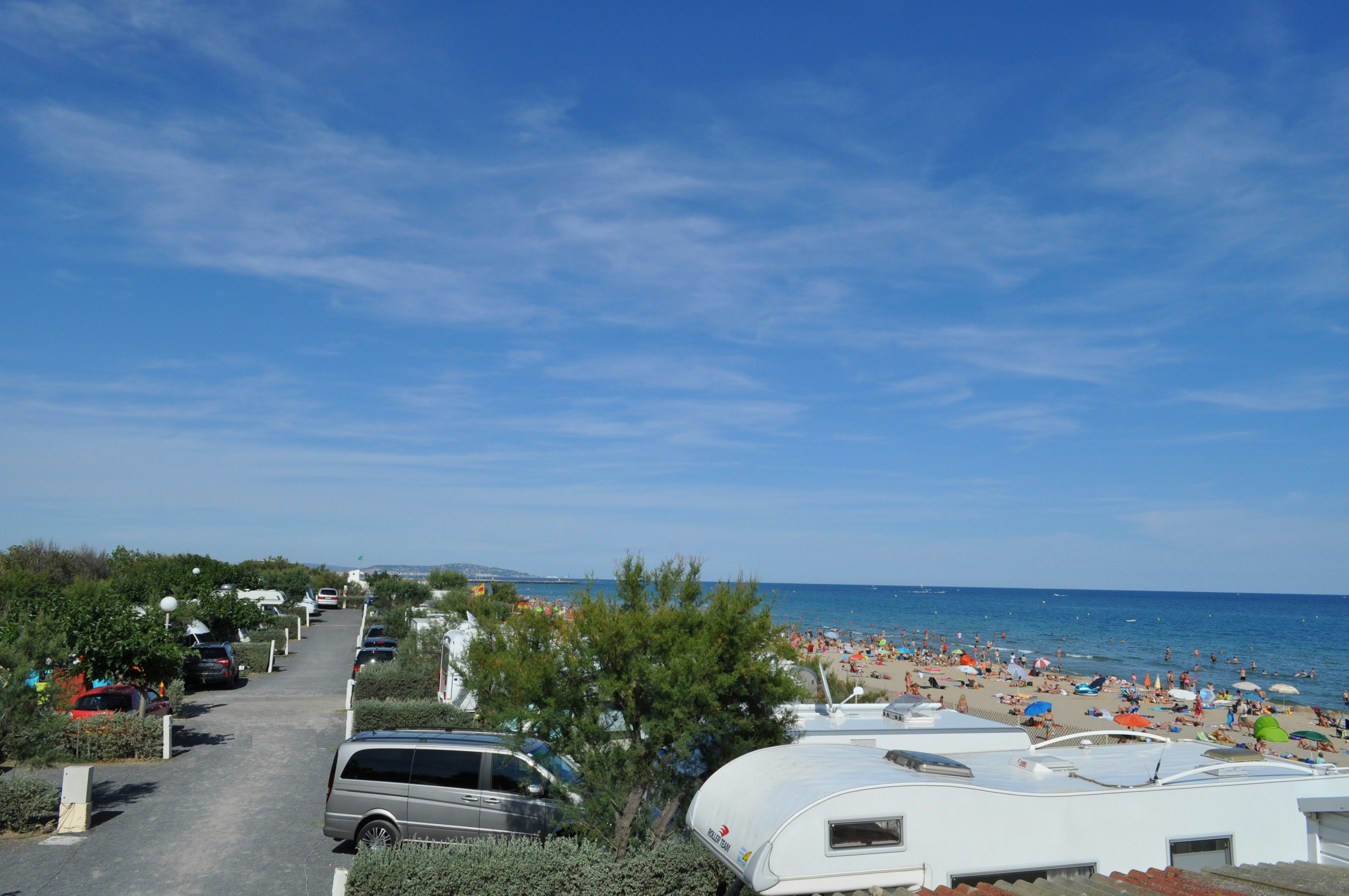 Camping La Plage - Standplätze in der Nähe des Badestrandes