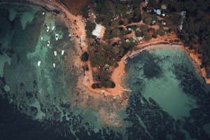 Camping La Playa Ibiza - Campingplatz aus der Vogelperspektive