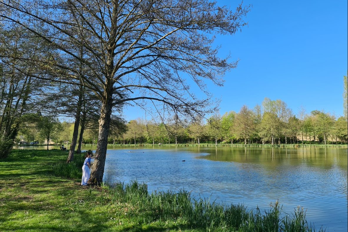 Camping La Potinière - Blick auf den See