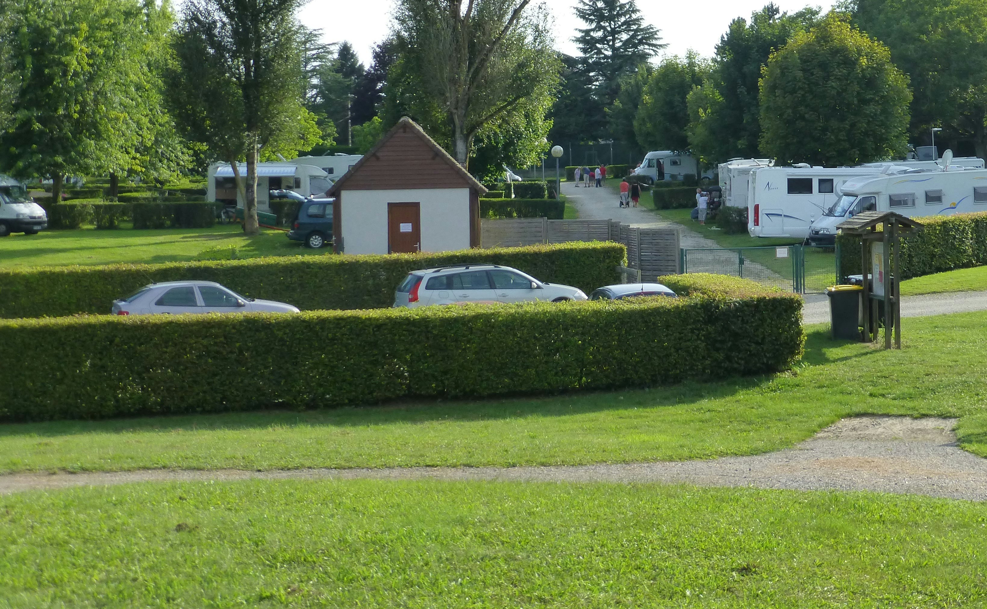 Camping La Potinière - Stellplätze auf dem Campingplatz