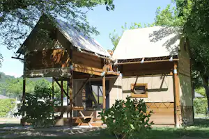 Camping la Prade - Glamping im Grünen auf dem Campingplatz