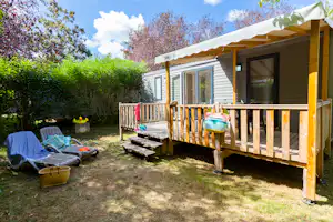 Yelloh! Village La Roche Posay Vacances Camping La Roche Posay Vacances - Mobilheim mit Terrasse auf dem Campingplatz