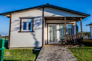 Camping La Rosaleda - Mobilheim auf dem Campingplatz