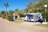 Camping La Rosaleda - Wohnwagen- und Zeltstellplatz auf dem Campingplatz