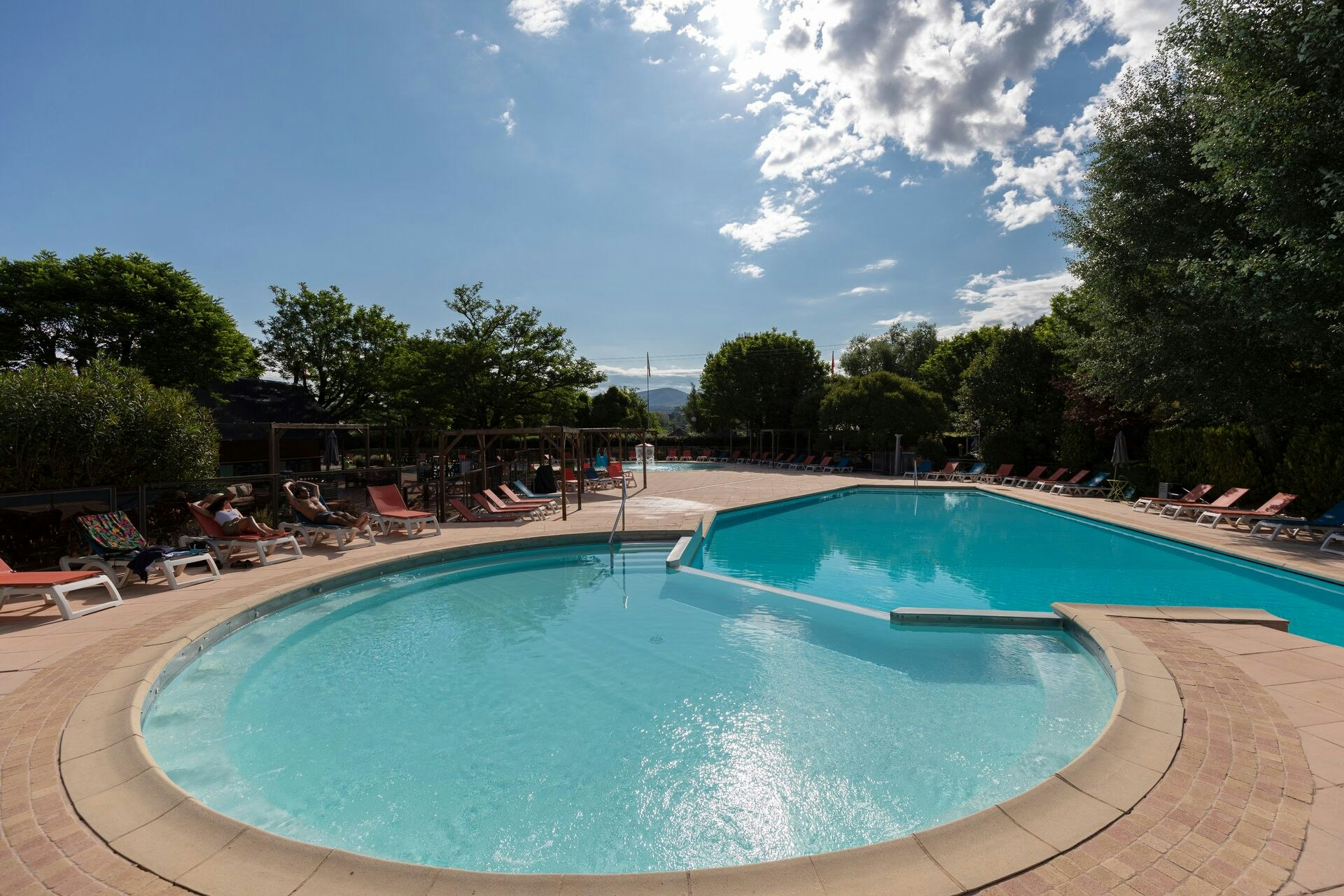 Camping Sandaya La Roubine - Freibad auf dem Campingplatz