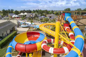 Capfun Camping Route Blanche Camping La Route Blanche - Wasserpark mit Rutschen auf dem Campingplatz