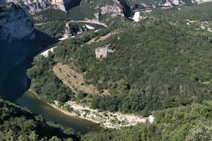 Camping La Rouvière les Pins - Luftaufnahme des Campingplatzes