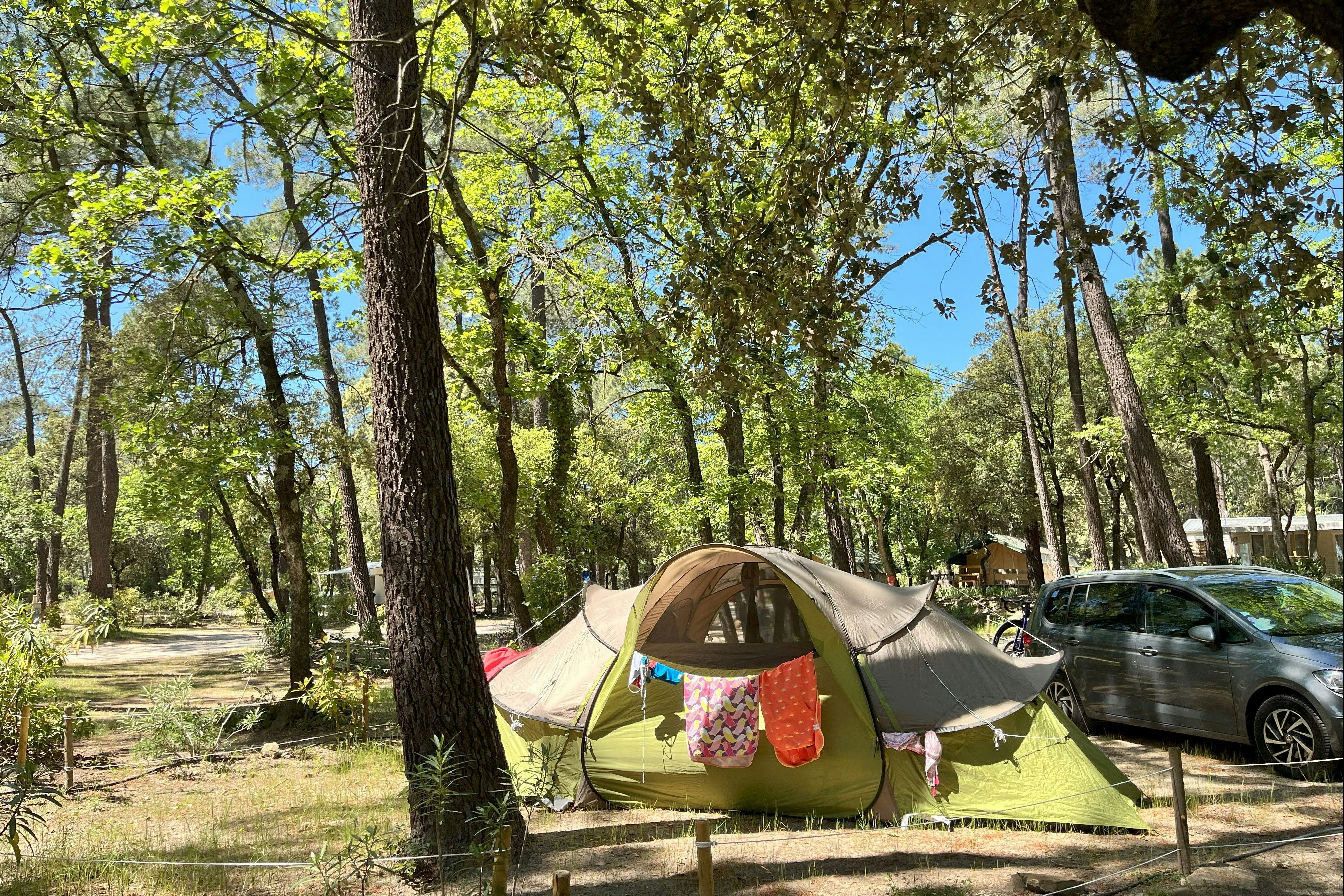 Camping La Simioune - Standplätze auf dem Campingplatz
