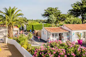 Camping La Tour des Prises - Eingang des Campingplatzes
