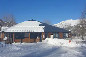 Camping La Vacance Pène Blanche - Eingang des Campingplatzes