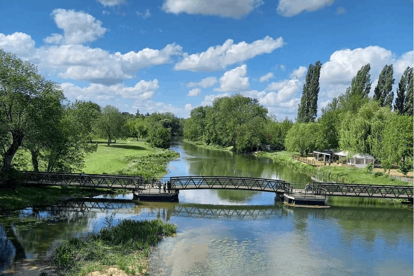 Camping La Vallée de l'Indre - Blick auf den nahegelegenen Fluss