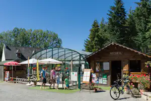 Camping La Vallée du Ninian - Campingplatz Rezeption