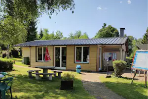 Camping La Vallée - Rezeption und Snackbar auf dem Campingplatz
