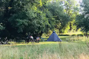 Camping La Vaugelette - Zeltplatz auf dem Campingplatz