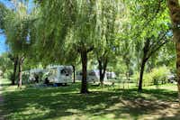 Camping la Venise Verte - Standplätze auf dem Campingplatz