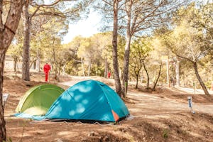 Camping Ladouceur - Zeltplatz auf dem Campingplatz