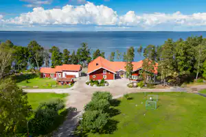 Camping Läppebadet - Campingplatz aus der Vogelperspektive