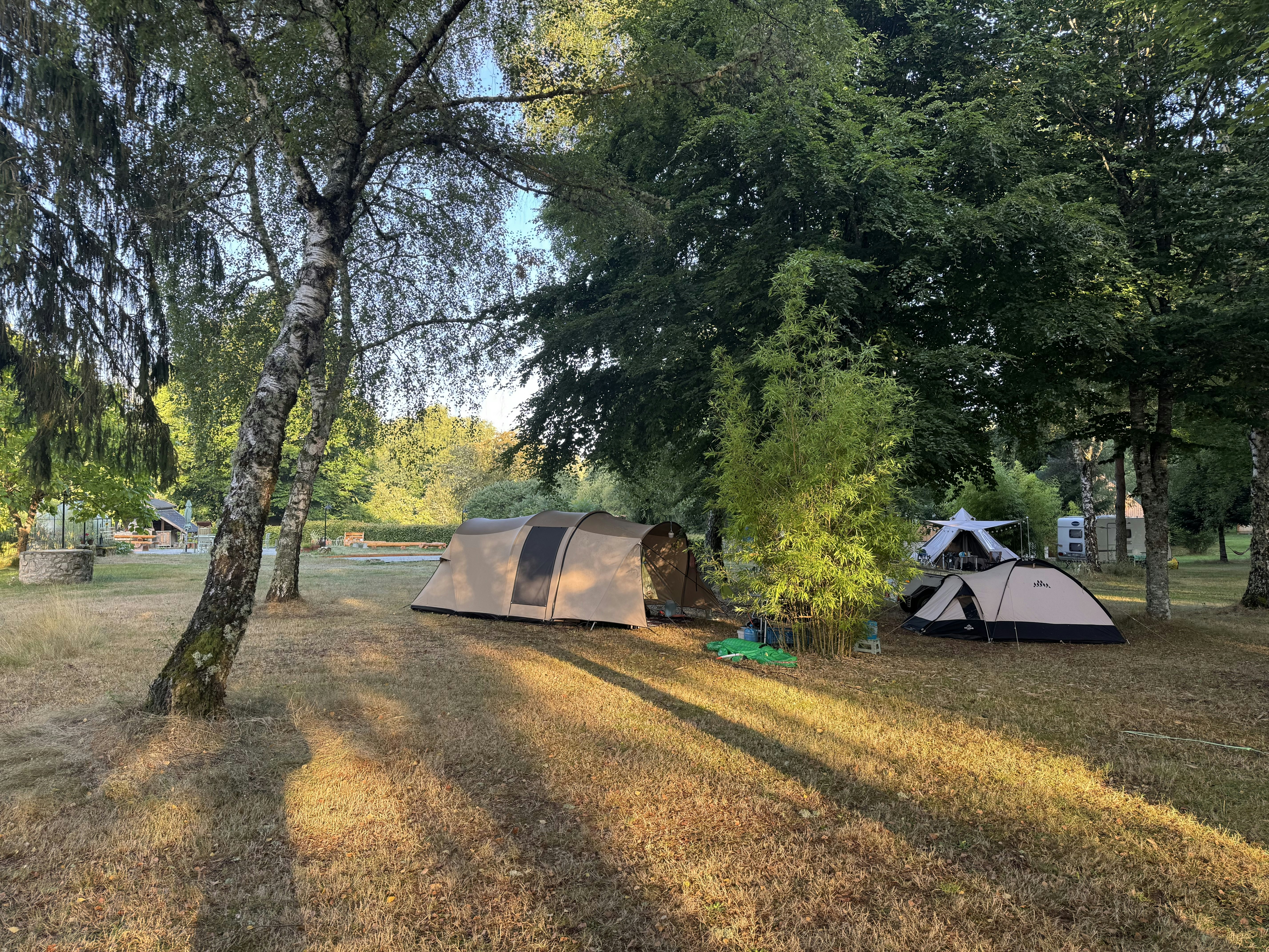 Domaine de Lallé - Standplätze auf dem Campingplatz