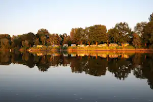 Camping Land an der Elbe - Blick auf die Elbe