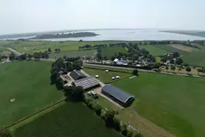 Camping Landløk - Luftaufnahme des Campingplatzes
