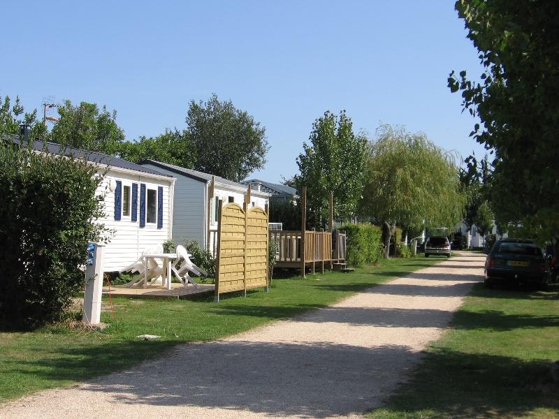 Camping Lann Brick  - Mobilheime auf dem Campingplatz