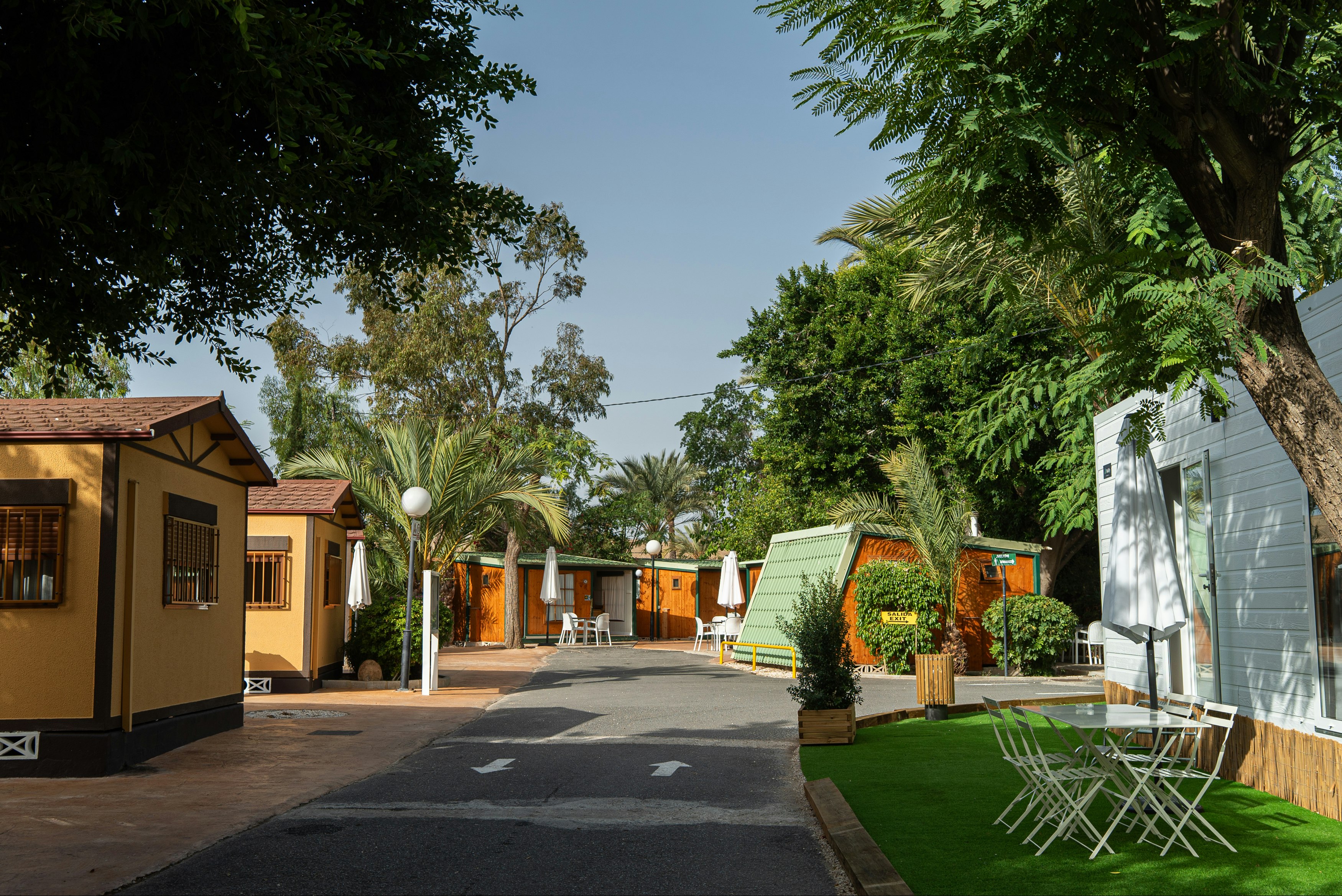 Camping Las Palmeras  - Mobilheime auf dem Campingplatz