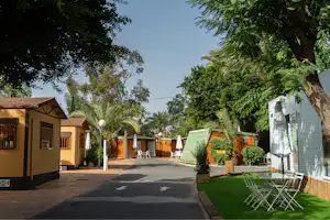 Camping Las Palmeras - Mobilheime auf dem Campingplatz