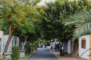 Camping Las Palmeras - Mobilheime auf dem Campingplatz