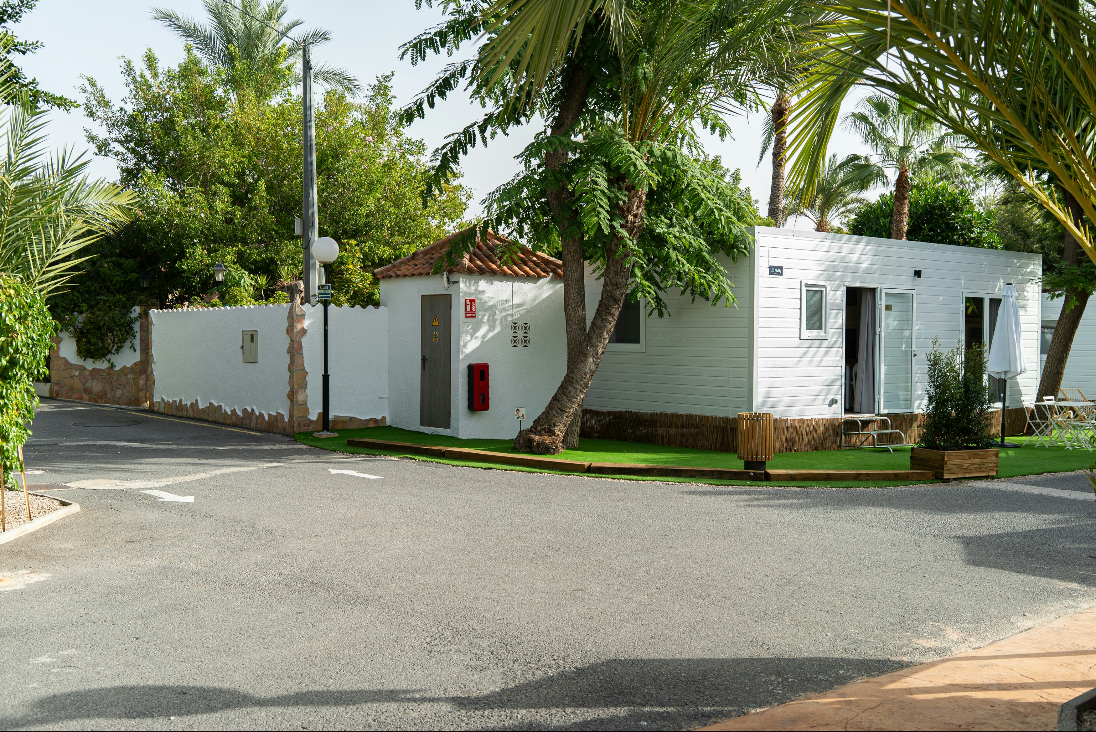 Camping Las Palmeras  - Mobilheime auf dem Campingplatz