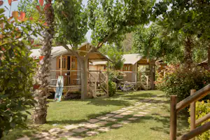 Camping Las Palmeras - Mobilheime auf dem Campingplatz