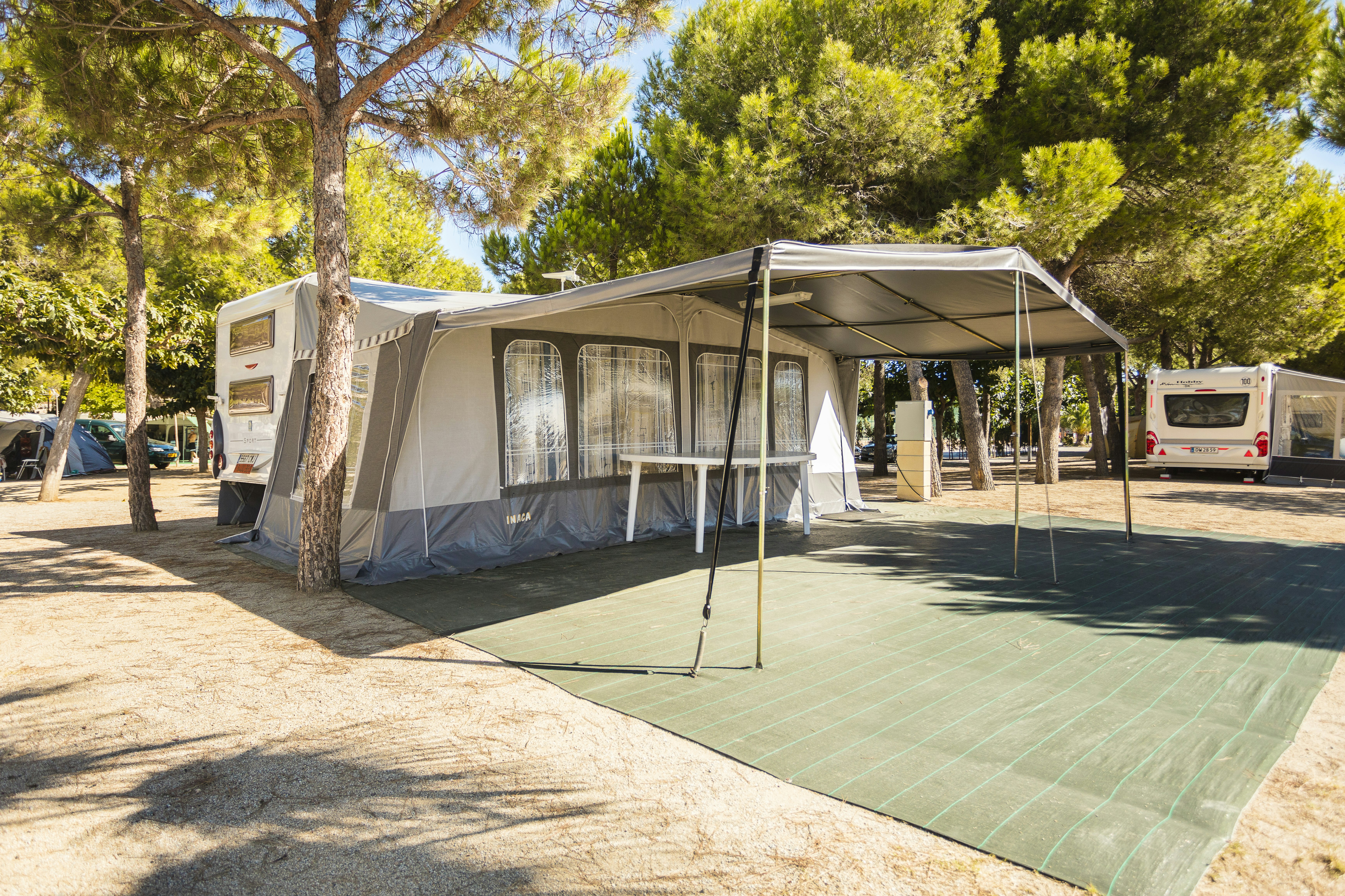 Camping Las Palmeras - Standplätze auf dem Campingplatz