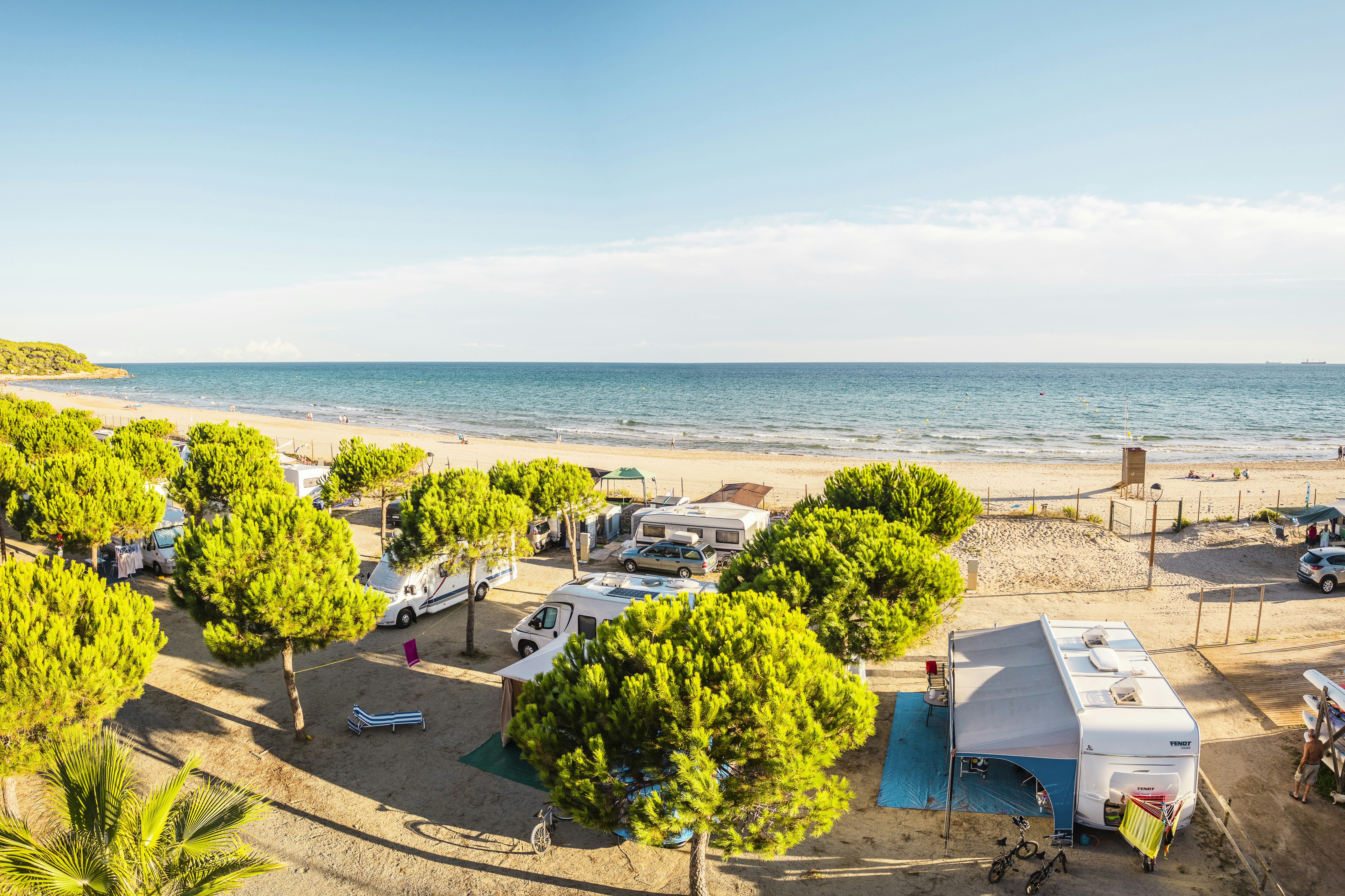 Camping Las Palmeras - Standplätze auf dem Campingplatz