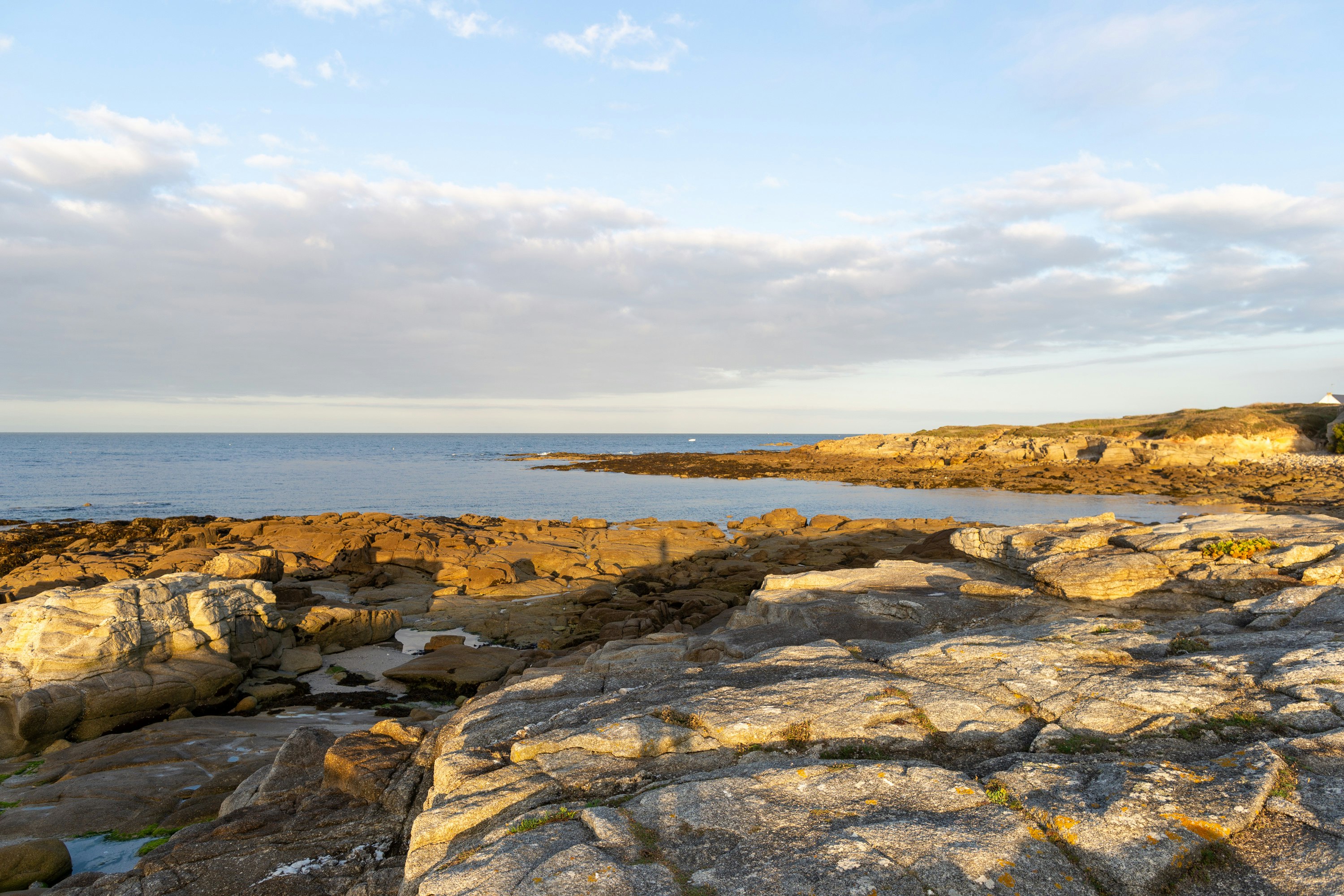 Camping Paradis La Baie de Ploemeur  L'Atlantys - Blick auf die Küste