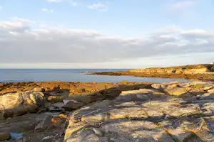 Camping Paradis La Baie de Ploemeur L'Atlantys - Blick auf die Küste