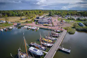 Siblu Camping Lauwersoog - Blick auf den Bootshafen