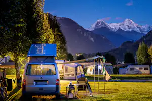 Camping Lazy Rancho (4) - Stellplätze am Abend