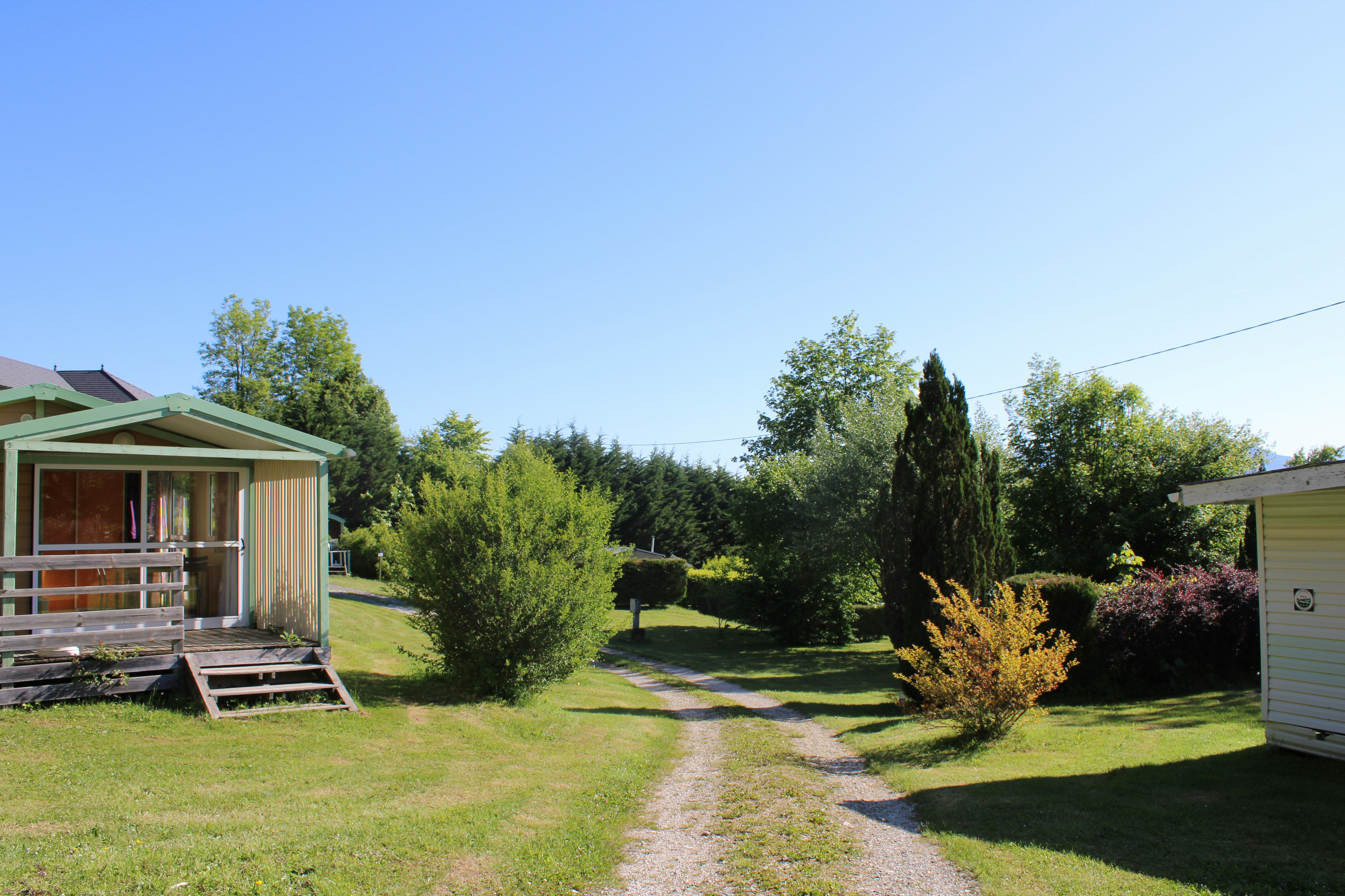 Camping Le Balcon de Chartreuse  - Mobilheime auf dem Campingplatz
