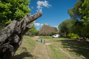 Camping Le Balze - Stellplätze auf der Wiese