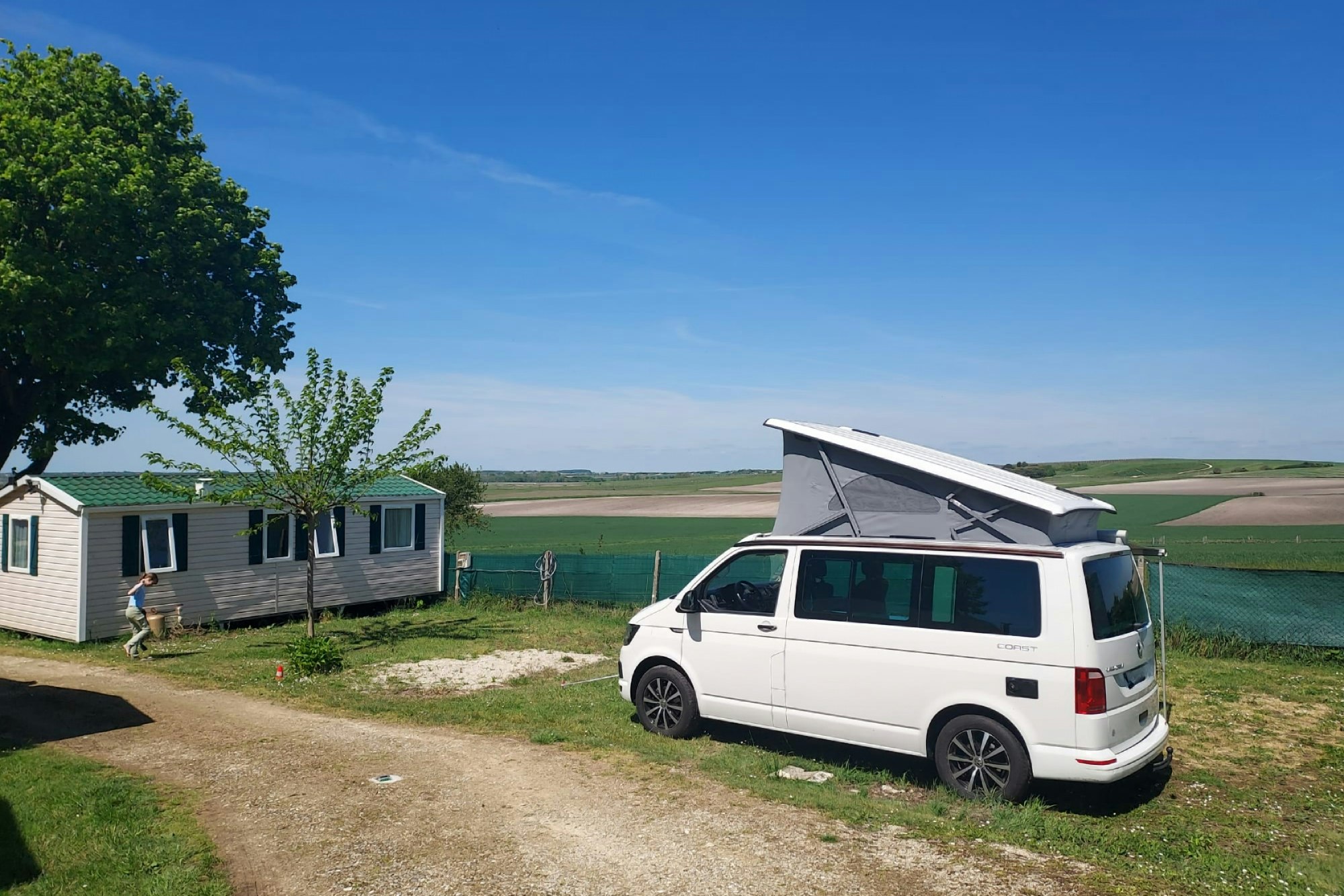 Camping Le Bellevue - Standplätze auf dem Campingplatz