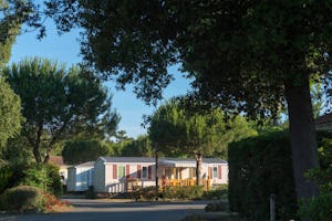 Camping Le Bois Masson - Mobilheime auf dem Campingplatz