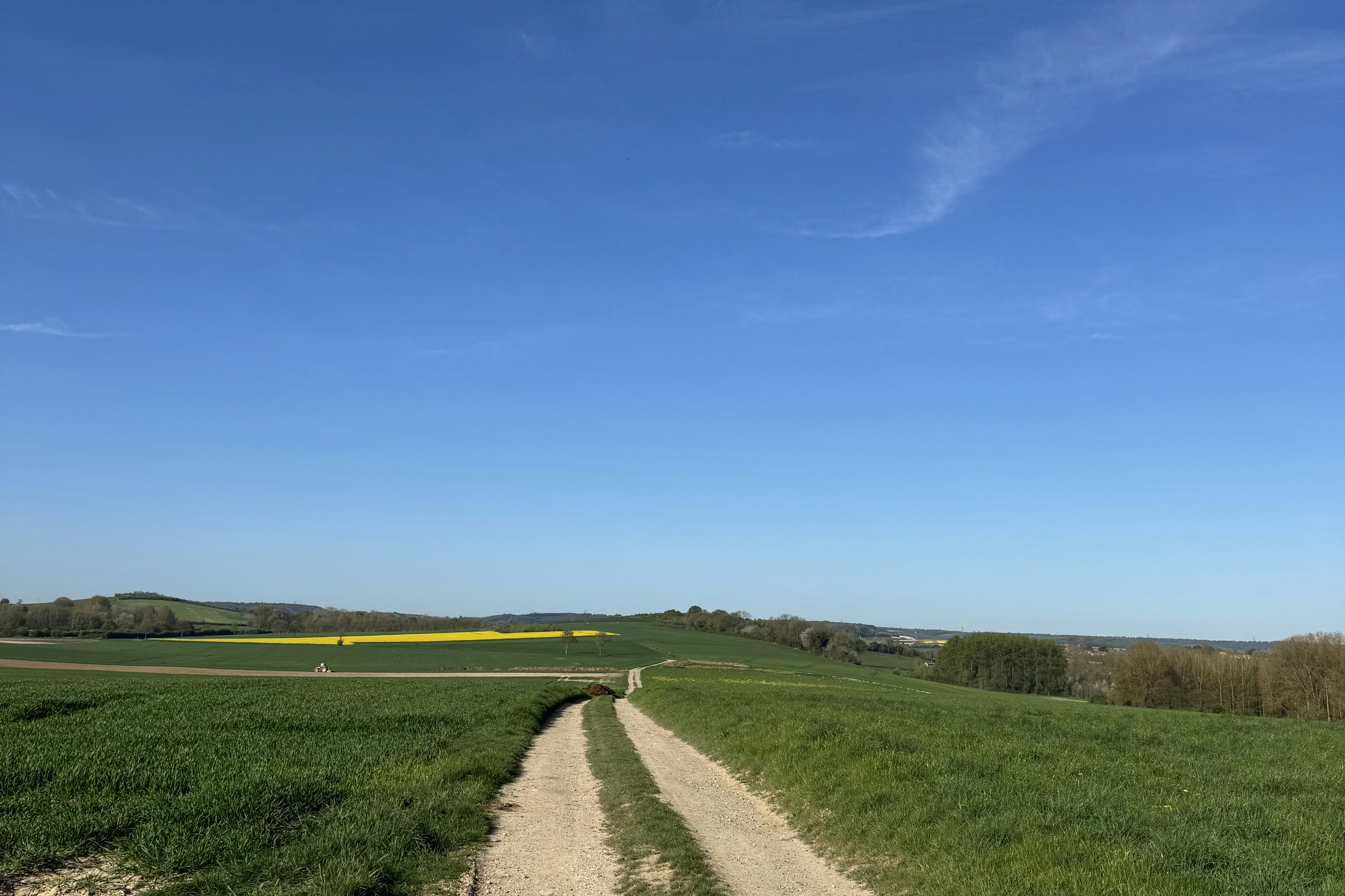 Camping L’Orée des Caps Wanderweg direkt neben dem Campingplatz