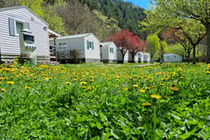 Camping Le Capelan - Mobilheime auf dem Campingplatz