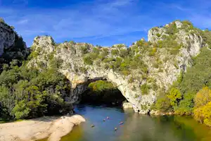 Camping Le Chauvieux - Blick auf den Fluss