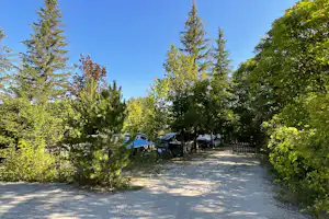 Camping le Chêne - Standplätze auf dem Campingplatz