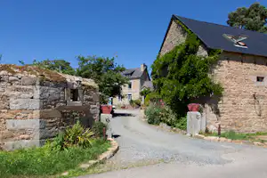 Camping Le Cheval Rouge - Eingang des Campingplatzes