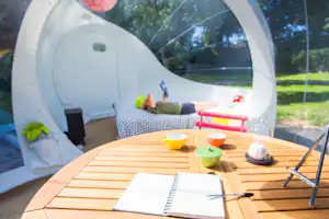 Camping Clos Cacheleux Camping Le Clos Cacheleux - Unterkunft auf dem Campingplatz