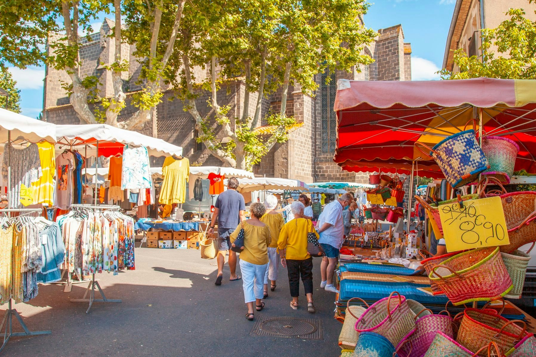 Yelloh! Village Le Club Farret  Camping Le Club Farret - Markt in der Umgebung des Campingplatzes